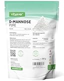 D-Mannose Pulver - 250 g - (4,1 Monate Vorrat) - Aus pflanzlicher Fermentation -...