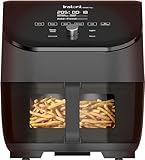 Instant Vortex Plus mit ClearCook - 5.7L Digitale Heißluftfritteuse, Schwarz,...