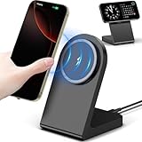 Mag Safe Wireless Ladegerät, Magnetische Kabellose Ladestation, Schnelle...