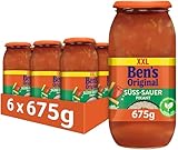 BEN'S ORIGINAL™ Sauce Süss-Sauer Pikant, 6 Gläser (6 x 675g)