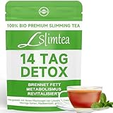 Detox Tee Zum Abnehmen, Abnehmtee – 14 Stück Natürlicher Kräuter Tees zur...