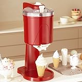 LLYLAFDC Mini-Eismaschine, Automatic Mini Fruit Softeismaschine, 1L...