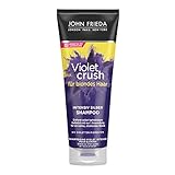 John Frieda Violet Crush Intensiv-Silber-Shampoo - Anti-Gelbstich - Auch gegen...