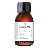 Naissance Süßes Mandelöl (Nr. 215) 100ml - Vegan, Gentechnikfrei - für Haar...