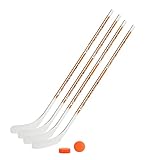 Vancouver Streethockeyschläger-Set Kids 8: 4 Schläger 115cm gerade Kelle &...