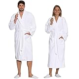 ZOLLNER Bademantel lang - hautfreundlich und super saugstark - für Damen und...