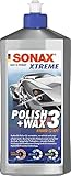 SONAX XTREME Polish+Wax 3 Hybrid NPT (500 ml) zum Abtragen verwitterter...
