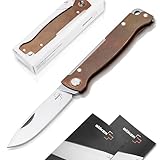 BÖKER PLUS Atlas Messer - kleines Slipjoint Taschenmesser - Klappmesser mit...