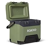 IGLOO Kühlbox BMX 25 grün, stabile Thermobox 23 L, Isolierbox für Camping,...