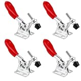 4 Stück Kniehebelspanner Schnellspanner, Knebelklemme, Waagerechtspanner...