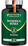 Rhodiola Rosea Kapseln NUTRIMEA®| Premium Rohstoff in Deutschland Hergestellt |...
