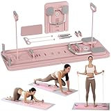 ExeractFit Pilates Board 2025 Upgraded Faltbarer Pilate Reformer Maschine Set...