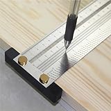QeeHeng Ultra Precision Marking T Lineal Verdicktes T Quadrat, hochwertige...