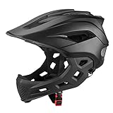 Full Face Bikes Helm, 2 in 1 Kinder Skateboard und Fahrradhelme,Vollgesichtshelm...