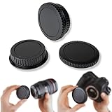 Lens-Aid Set Gehäusedeckel + Objektivdeckel (hinten) passend für Nikon Kamera...