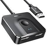 UGREEN HDMI Switch 4K 60Hz HDMI Splitter 2 in 1 Out oder 1 in 2 Out Verteiler...