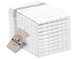 ZOLLNER 10er Set Geschirrtücher Baumwolle in 50x70 cm - super saugstarke und...