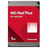 WD Red interne Festplatte 1 TB (3,5 Zoll, NAS Festplatte, 5400U/min, SATA 6...