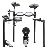 XDrum DD-460P E-Drum Kit - Kompaktes elektronisches Schlagzeug - 25 Kits und 15...