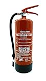 ANDRIS® Feuerlöscher 6kg ABC Pulver mit Manometer EN3 inkl. Wandhalterung +...