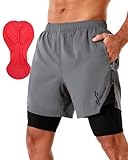 Sportneer Fahrradhose Herren MTB Hose Radlerhose Herren Radhose Mountainbike...