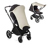 Jané Universal Sonnensegel mit UV Schutz 50+ für Kinderwagen Babywanne, Baby...