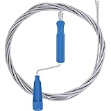 Abflussreiniger Spirale, 5M x 5mm Edelstahl Flexible Rohrspirale, Rohrreinigungsspirale, Rohrreiniger Spirale Verstopfung Entfernung Swerkzeug, Küche Badezimmer Dusche Waschbecken