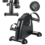 Pedaltrainer für Zuhause | Beintrainer im Sitzen mit LCD-Display & Stufenlosem...