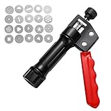 Artscope Sugarcraft Gun Fondant Presse Lehm Extruder mit 20 Stk. Verschiedenen...