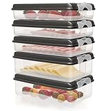 Hausfelder Kühlschrank Aufschnitt Aufbewahrung für Wurst und Käse,...