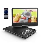 YOTON 12,5 Zoll tragbarer DVD-Player mit 10,5 Zoll HD-Drehbildschirm für das...