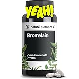 Bromelain - 400 mg (2000 F.I.P) - 90 magensaftresistente Kapseln - Natürlicher...