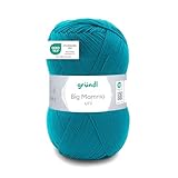 Gründl Wolle Big Mamma Uni - 1 Knäuel 400 g / 1040 m - Strickgarn - Häkelgarn...