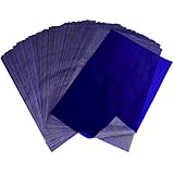50 Blatt Pauspapier A4 Blaupapier zum Durchschreiben, 21x 29.7cm Abpauspapier...