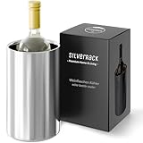 SilverRack Weinkühler Edelstahl - Champagner Kühler - Flaschenkühler als...