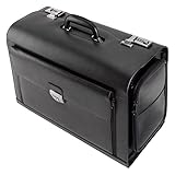 Alassio 45057 - Pilotenkoffer VERONA, aus hochwertigem Leder, ca. 49 x 35 x 24...