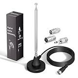 Bingfu DAB+ UKW Radioantenne Digitale Teleskopantenne für den Innenbereich mit...