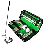 Golf Putter Set, Golf Büro Set mit Putter, Golf Putting Cup, Drinnen...