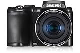 Samsung WB100 Digitalkamera (16,2 Megapixel, 26-fach opt. Zoom, 7,6 cm (3 Zoll)...