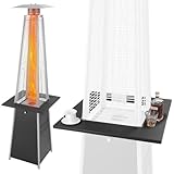 Aspect Living 66619 - Pyramid Flame Terrassenheizstrahler Zubehörtisch,...