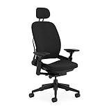 Steelcase Leap Ergonomischer Bürostuhl mit LiveBack Lumbalstütze, flexibler...