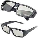 Digicharge Universal-3D-Brille, passiv, polarisiert, Heimfilm, TV, Kino,...