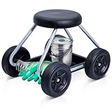 Maximex Rollsitz Secura, Gartenarbeit im Sitzen, Rücken- & Knieschonend,...