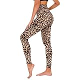 TNNZEET High Waist Leggings Damen Elastische Leggins Weiche Sporthose für Sport...