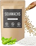 BOYUJK Sojawachs für Kerzen 1KG/2KG/5KG, Premium Natürlich Kerzenwachs, 100%...