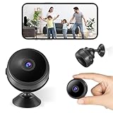 Mini-Kamera 1080P FHD Überwachungskamera innen WLAN Live Übertragung Handy APP...
