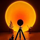 CORATED Sonnenuntergang Lampe, 360 ° Drehbares Romantisches...