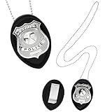 W WIDMANN MILANO Party Fashion - Polizeimarke mit Halskette, Special Police...