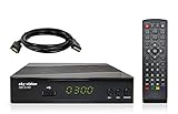 Sky Vision HD SAT Receiver 300 S-HD, Receiver für Satelliten Empfang, Digitaler...