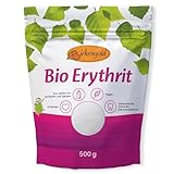 Birkengold Bio Erythrit, 500 g Beutel | Kalorienfreier Zuckerersatz aus Erythrit...